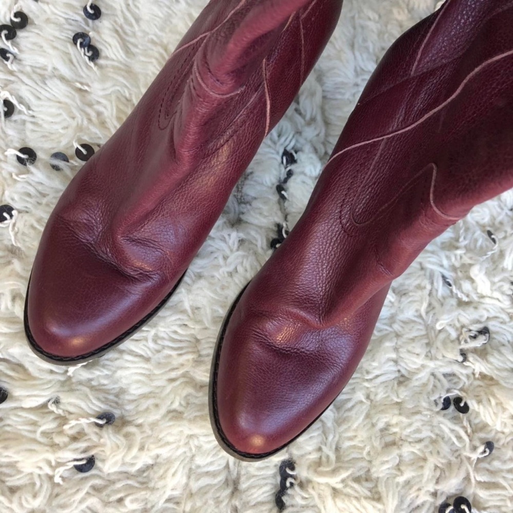 L’Autre Chose Tall Leather Boots - Picture 3 of 5